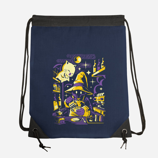 Mage Latte-None-Drawstring-Bag-arace