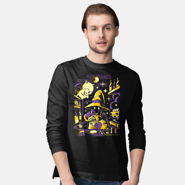 Mage Latte-Mens-Long Sleeved-Tee-arace