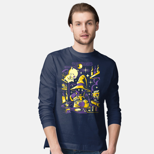 Mage Latte-Mens-Long Sleeved-Tee-arace