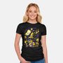 Mage Latte-Womens-Fitted-Tee-arace