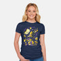 Mage Latte-Womens-Fitted-Tee-arace