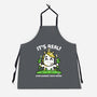 Even Legends Touch Grass-Unisex-Kitchen-Apron-krisren28