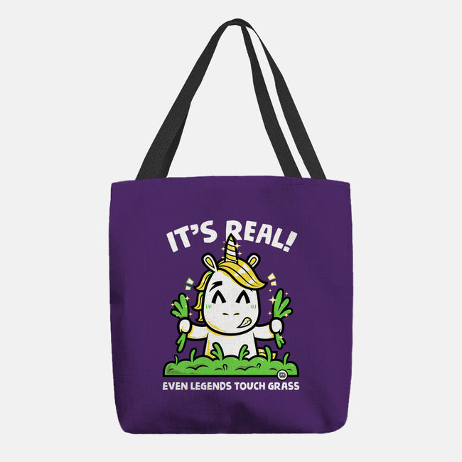 Even Legends Touch Grass-None-Basic Tote-Bag-krisren28