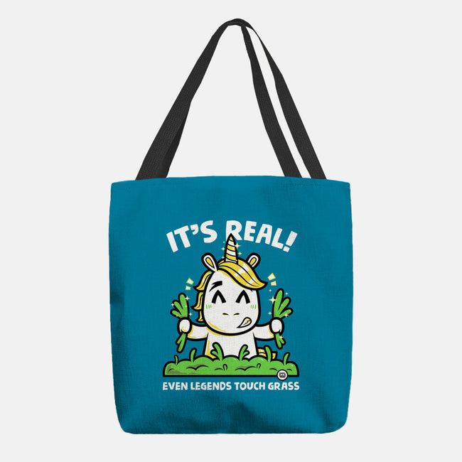 Even Legends Touch Grass-None-Basic Tote-Bag-krisren28