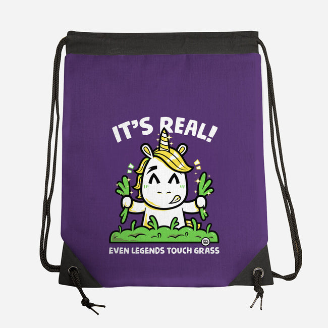 Even Legends Touch Grass-None-Drawstring-Bag-krisren28