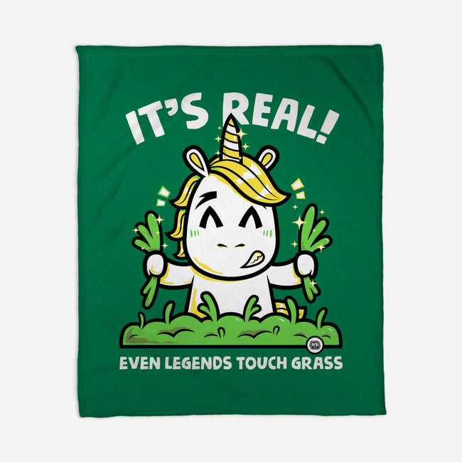 Even Legends Touch Grass-None-Fleece-Blanket-krisren28