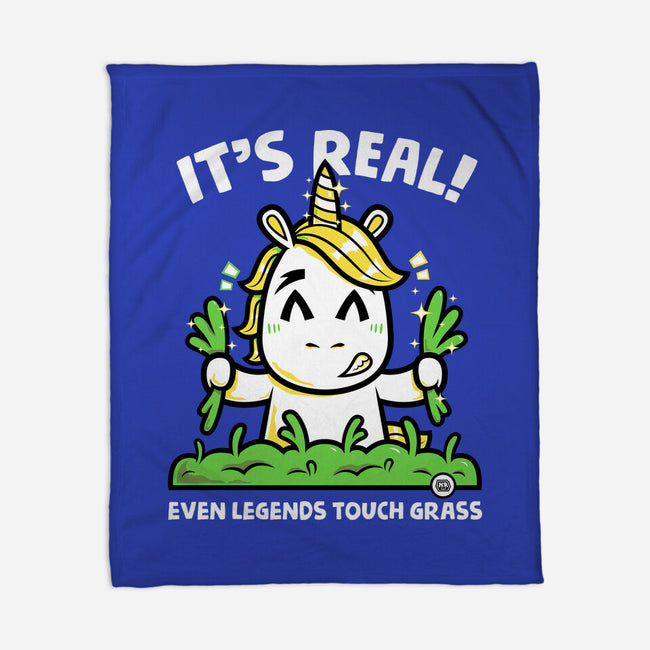 Even Legends Touch Grass-None-Fleece-Blanket-krisren28