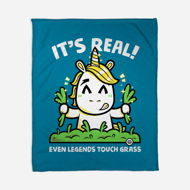 Even Legends Touch Grass-None-Fleece-Blanket-krisren28