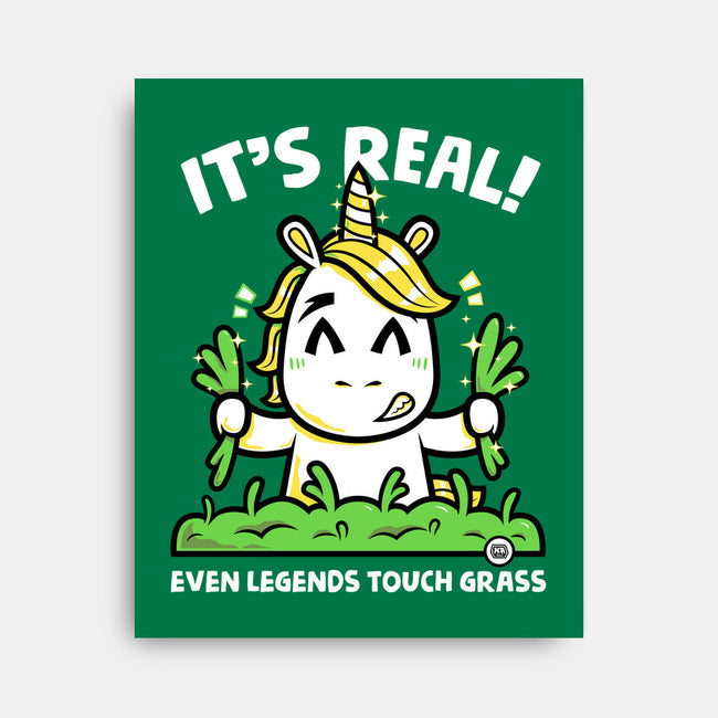 Even Legends Touch Grass-None-Stretched-Canvas-krisren28