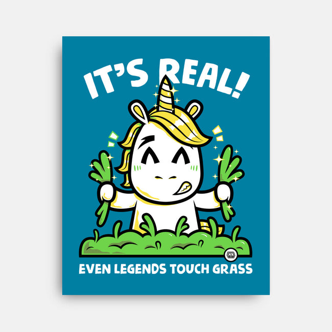 Even Legends Touch Grass-None-Stretched-Canvas-krisren28