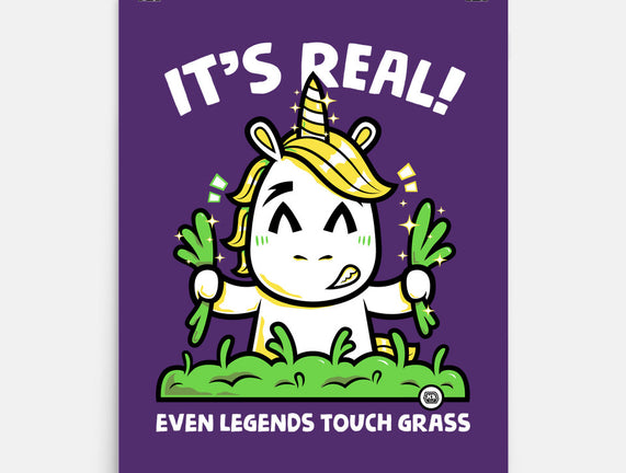 Even Legends Touch Grass