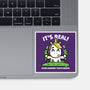 Even Legends Touch Grass-None-Glossy-Sticker-krisren28