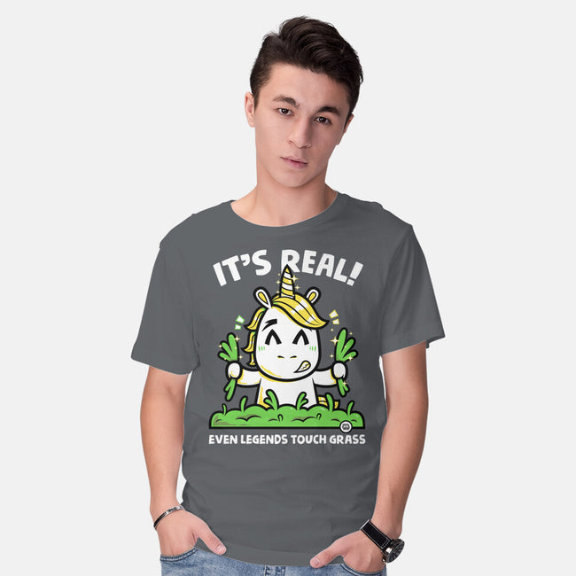 Even Legends Touch Grass-Mens-Basic-Tee-krisren28