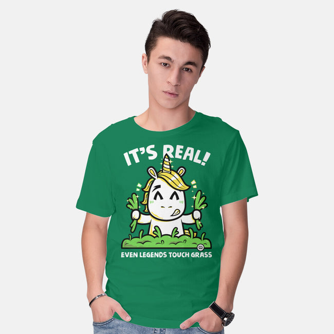 Even Legends Touch Grass-Mens-Basic-Tee-krisren28