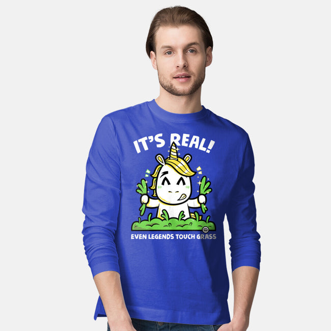 Even Legends Touch Grass-Mens-Long Sleeved-Tee-krisren28