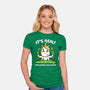 Even Legends Touch Grass-Womens-Fitted-Tee-krisren28