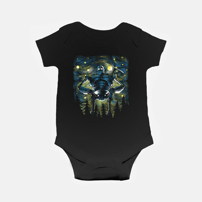 Starry Giant-Baby-Basic-Onesie-zascanauta