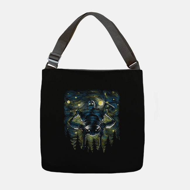 Starry Giant-None-Adjustable Tote-Bag-zascanauta