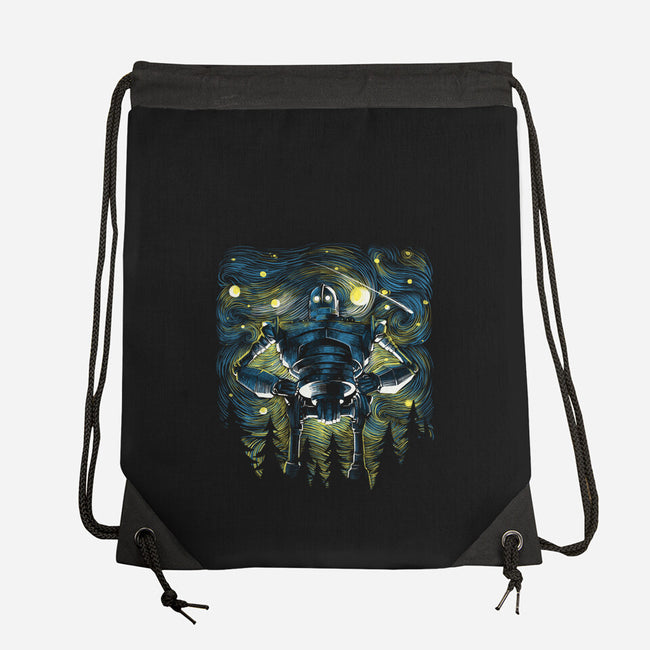 Starry Giant-None-Drawstring-Bag-zascanauta