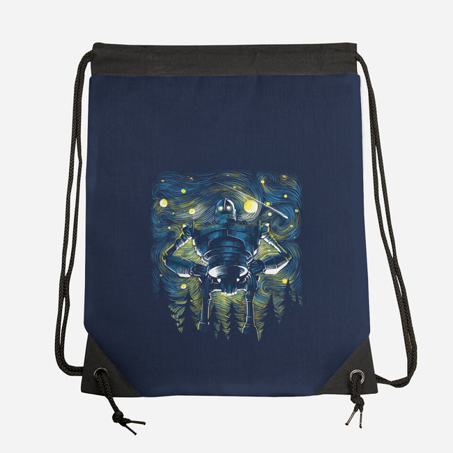 Starry Giant-None-Drawstring-Bag-zascanauta