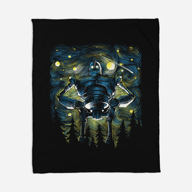 Starry Giant-None-Fleece-Blanket-zascanauta
