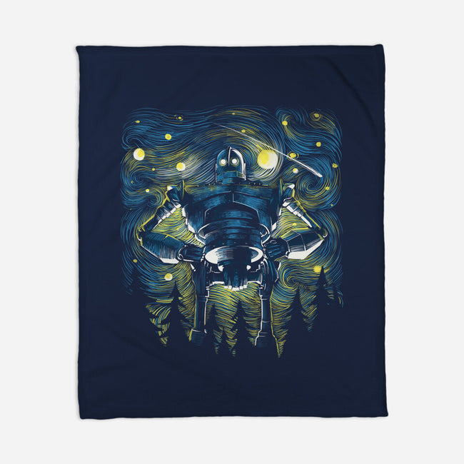 Starry Giant-None-Fleece-Blanket-zascanauta