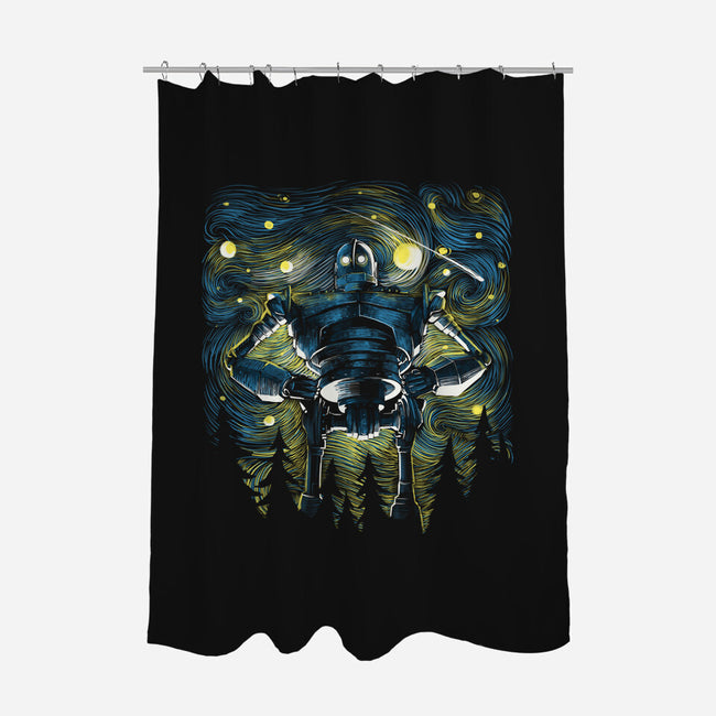 Starry Giant-None-Polyester-Shower Curtain-zascanauta