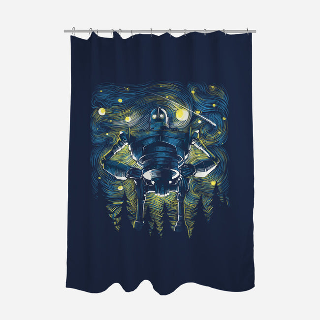 Starry Giant-None-Polyester-Shower Curtain-zascanauta