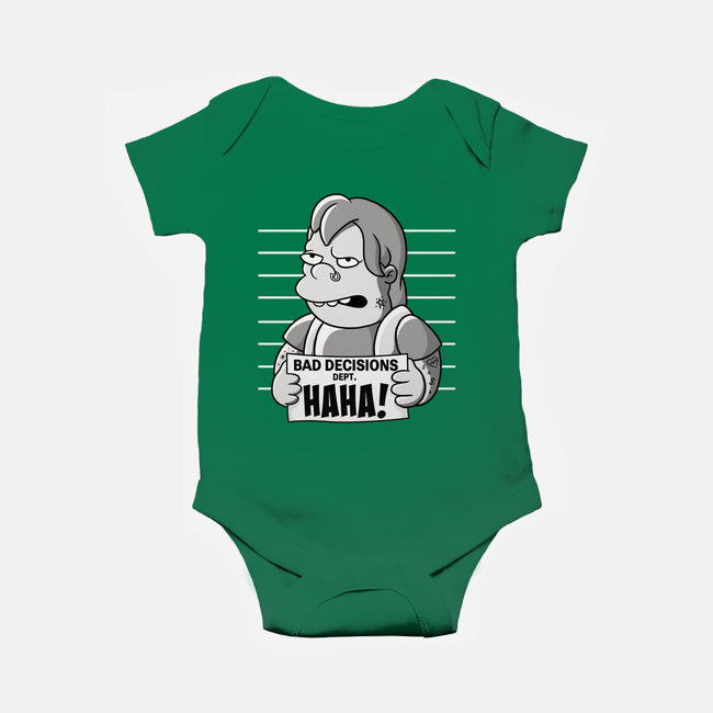 Bad Decisions Dept-Baby-Basic-Onesie-leepianti