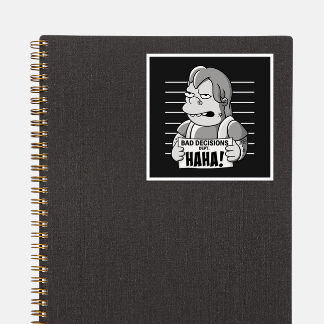 Bad Decisions Dept-None-Glossy-Sticker-leepianti