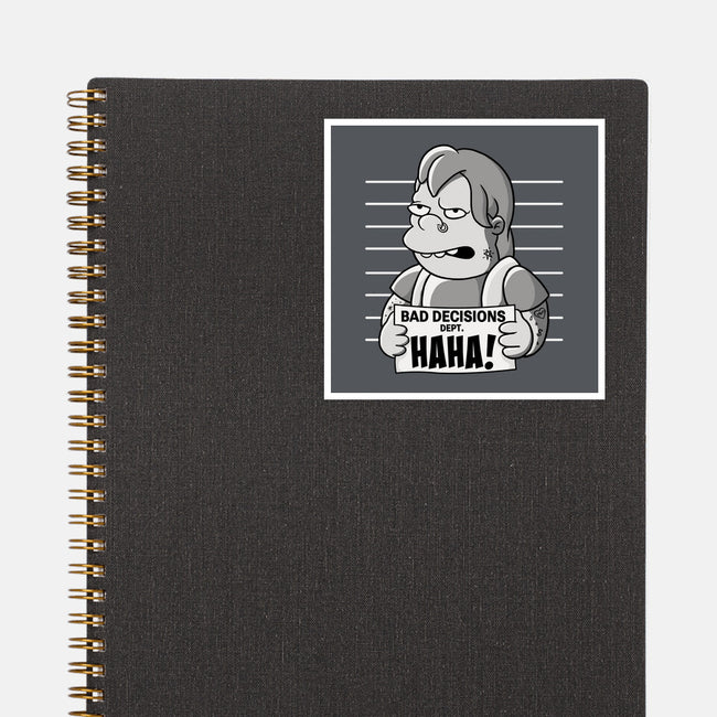 Bad Decisions Dept-None-Glossy-Sticker-leepianti
