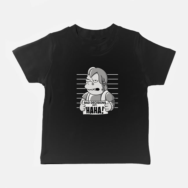 Bad Decisions Dept-Baby-Basic-Tee-leepianti
