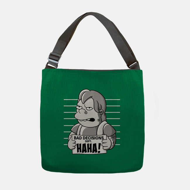 Bad Decisions Dept-None-Adjustable Tote-Bag-leepianti