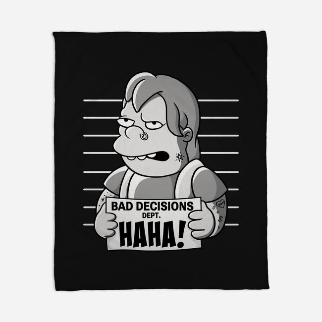 Bad Decisions Dept-None-Fleece-Blanket-leepianti
