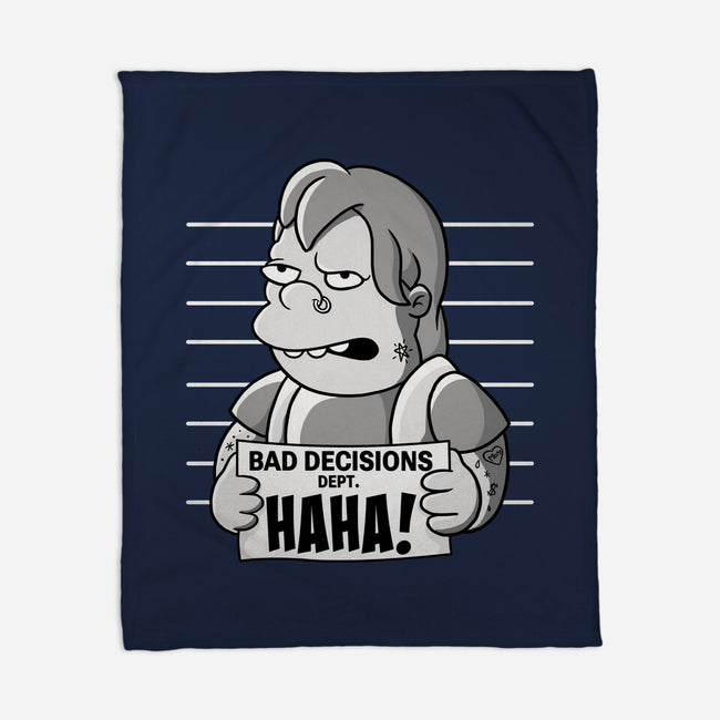 Bad Decisions Dept-None-Fleece-Blanket-leepianti