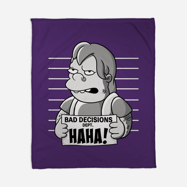 Bad Decisions Dept-None-Fleece-Blanket-leepianti