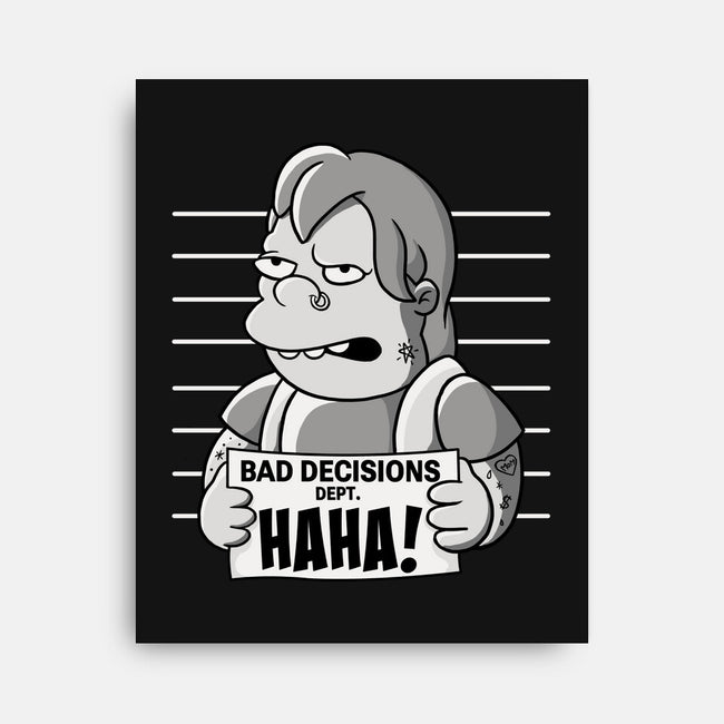Bad Decisions Dept-None-Stretched-Canvas-leepianti