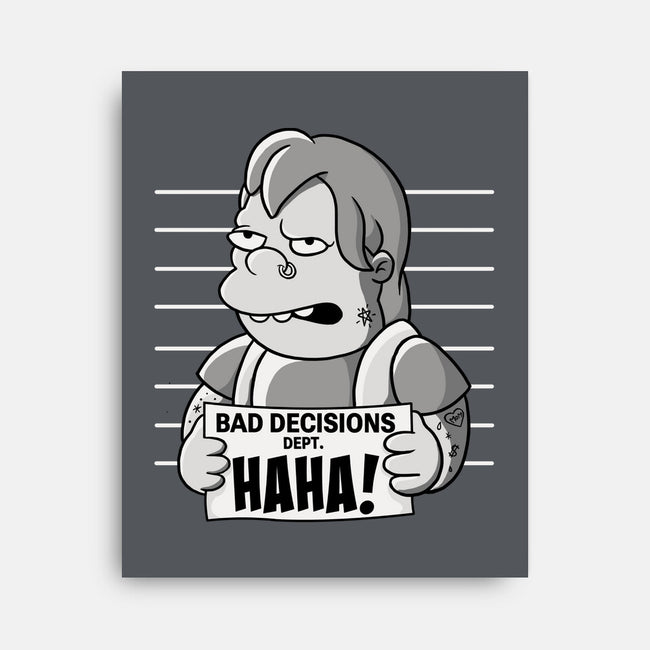 Bad Decisions Dept-None-Stretched-Canvas-leepianti