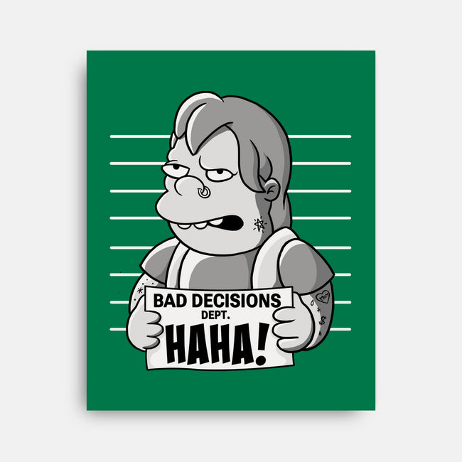 Bad Decisions Dept-None-Stretched-Canvas-leepianti
