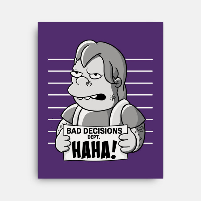 Bad Decisions Dept-None-Stretched-Canvas-leepianti