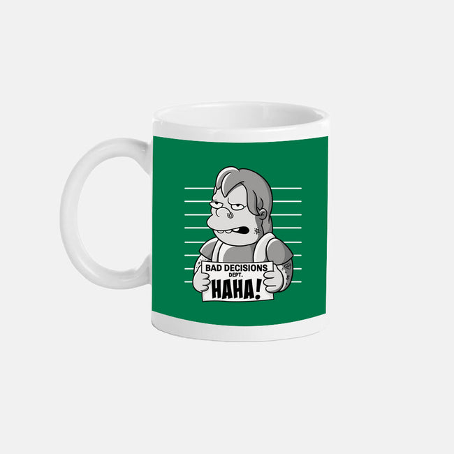Bad Decisions Dept-None-Mug-Drinkware-leepianti