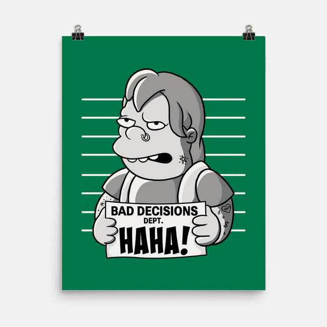 Bad Decisions Dept-None-Matte-Poster-leepianti