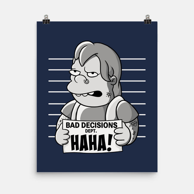 Bad Decisions Dept-None-Matte-Poster-leepianti