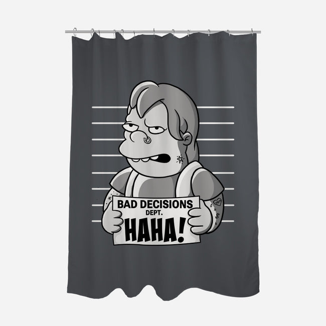 Bad Decisions Dept-None-Polyester-Shower Curtain-leepianti