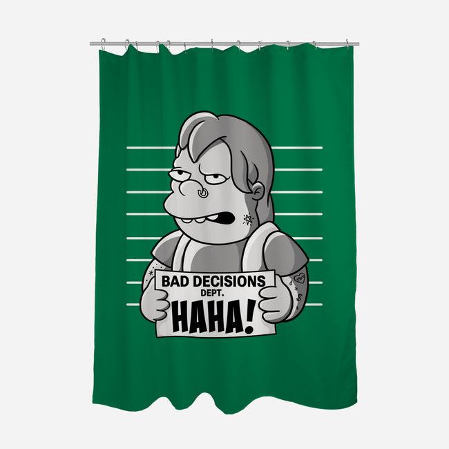 Bad Decisions Dept-None-Polyester-Shower Curtain-leepianti