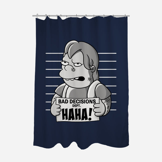 Bad Decisions Dept-None-Polyester-Shower Curtain-leepianti