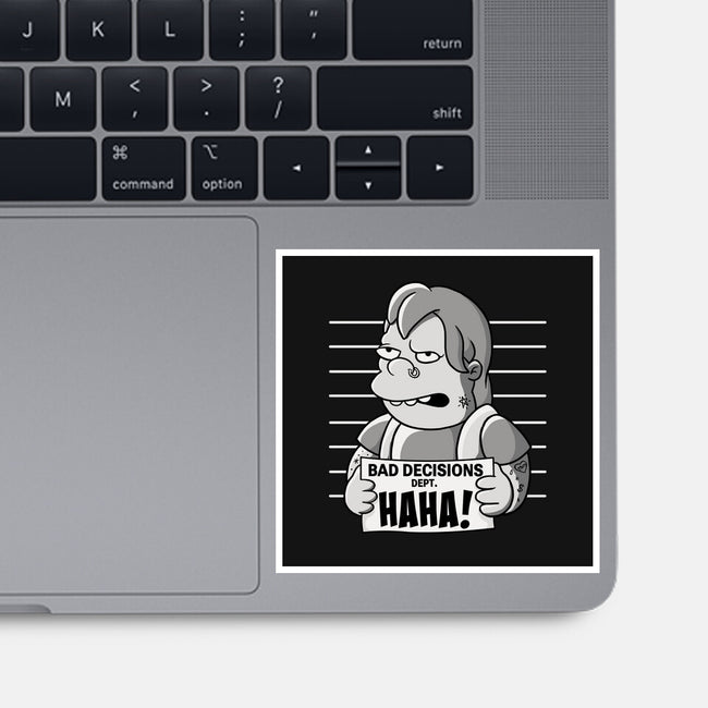 Bad Decisions Dept-None-Glossy-Sticker-leepianti
