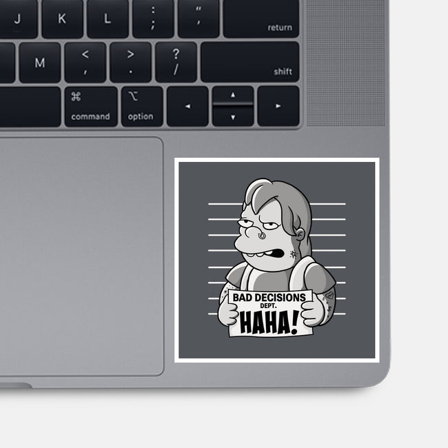 Bad Decisions Dept-None-Glossy-Sticker-leepianti