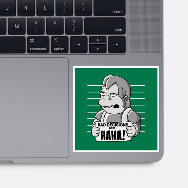 Bad Decisions Dept-None-Glossy-Sticker-leepianti