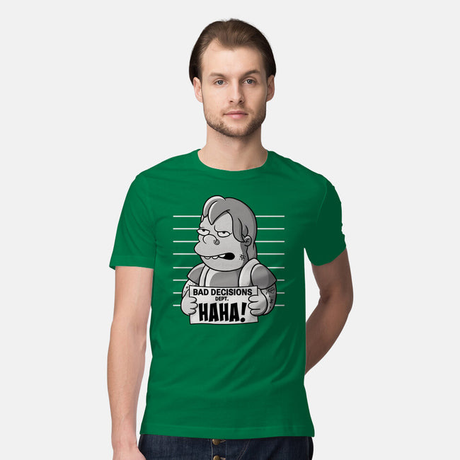 Bad Decisions Dept-Mens-Premium-Tee-leepianti